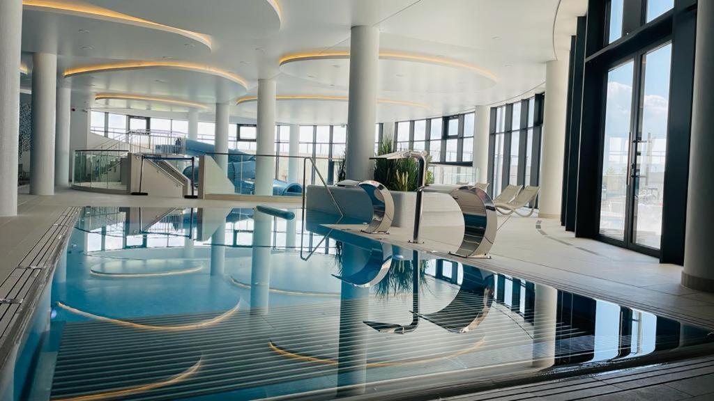 Polanki Aqua Apartamenty Nielimitowany Dostep Do Basenow Parking Free Колобжег Экстерьер фото