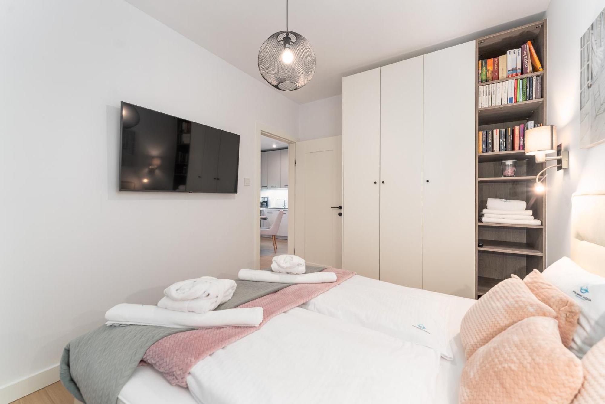 Polanki Aqua Apartamenty Nielimitowany Dostep Do Basenow Parking Free Колобжег Экстерьер фото